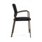 Lesro Newport Hip Chair Metal Frame, Bronze, MD Black Upholstery NP1161 - alternate 3
